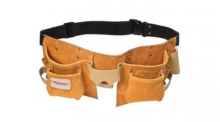Brašna na nářadí kožená s opaskem, TABUS
