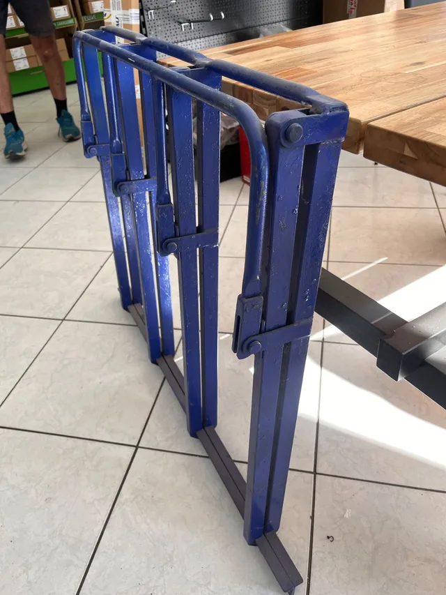 Lehká ruční ohýbačka RAU 1000 mm, system BG – použitá
