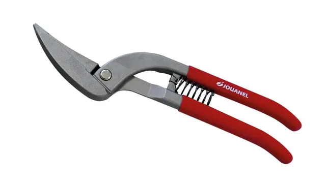 Nůžky pelikány s pružinou, 300 mm, levostranný střih CPEG