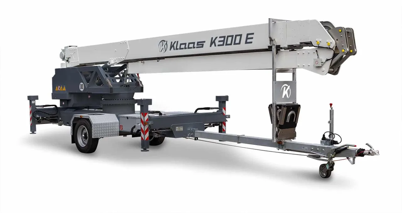 Elektrický jeřáb na přívěsu KLAAS K300 E