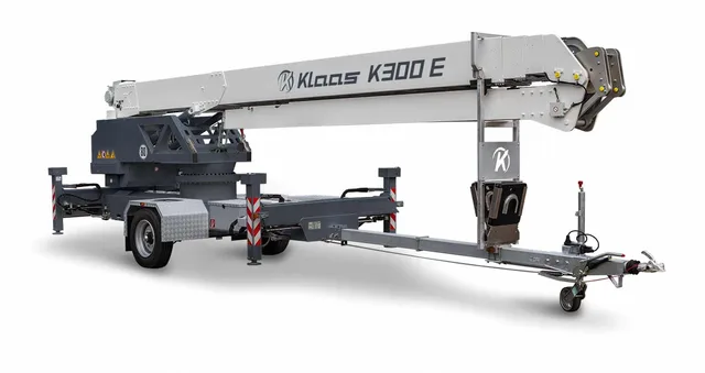 Elektrický jeřáb na přívěsu KLAAS K300 E