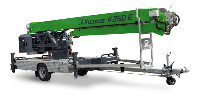 Akumulátorový jeřáb KLAAS K350 E